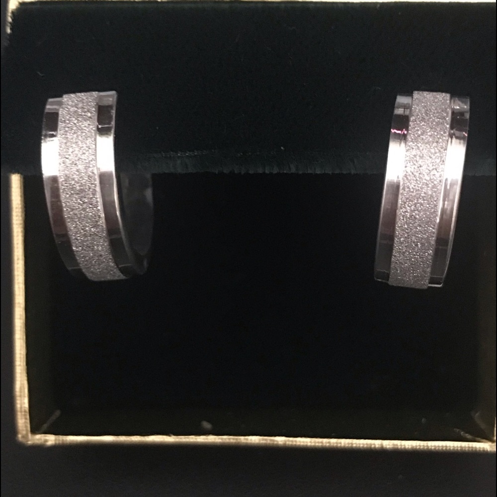 Stainless Steel Hoop Earrings